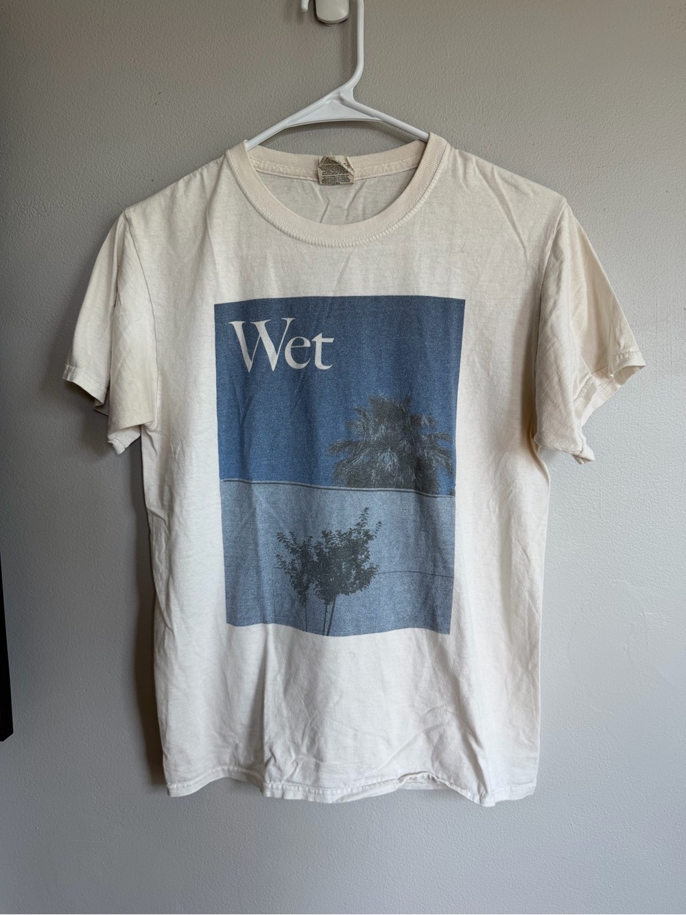 Vintage Wet Graphic Tshirt S Cotton